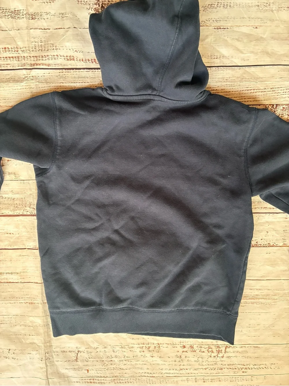 Champion Navy Blue Boy’s Hoodie with Script Logo Size Large 10/12